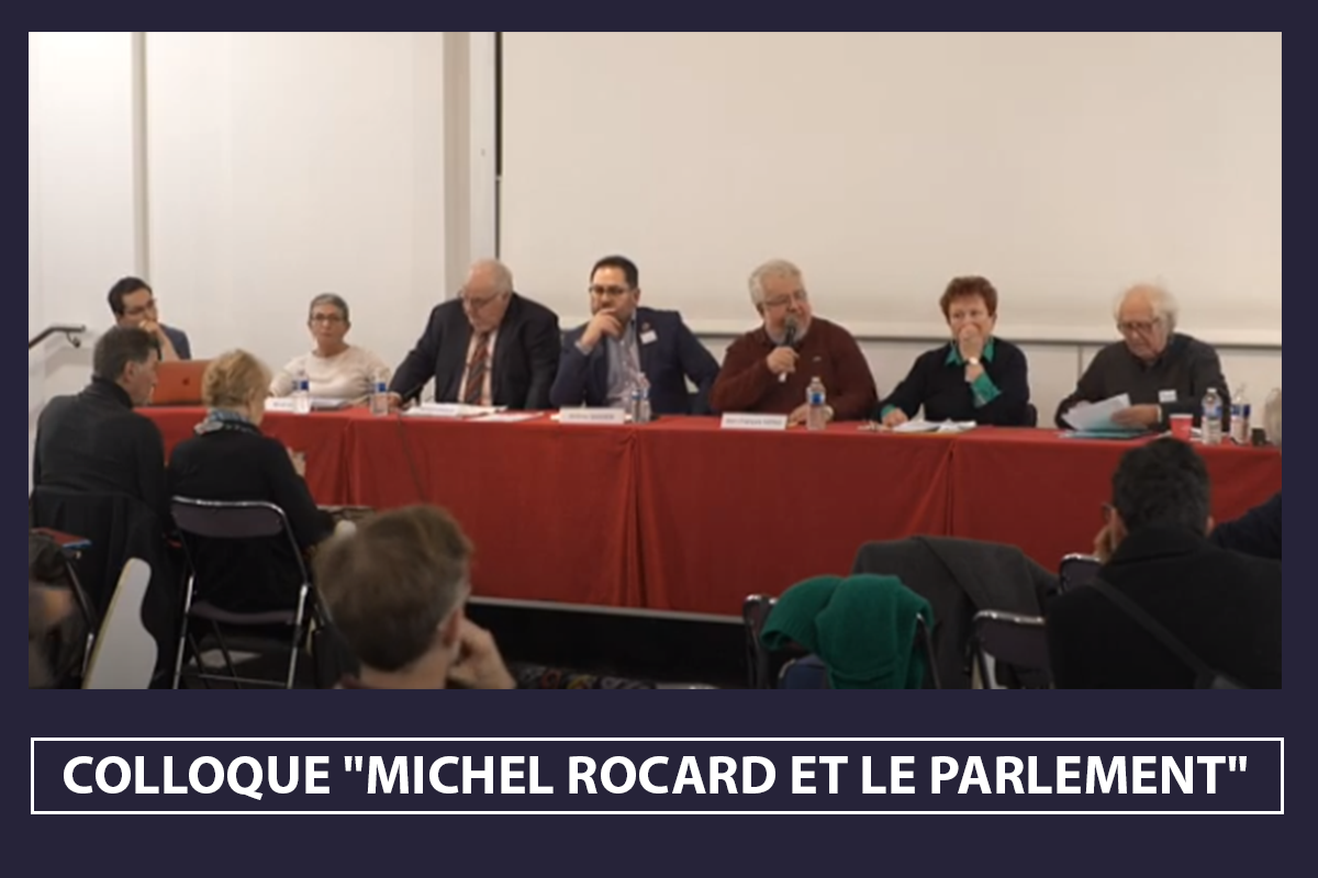 colloque michel rocard