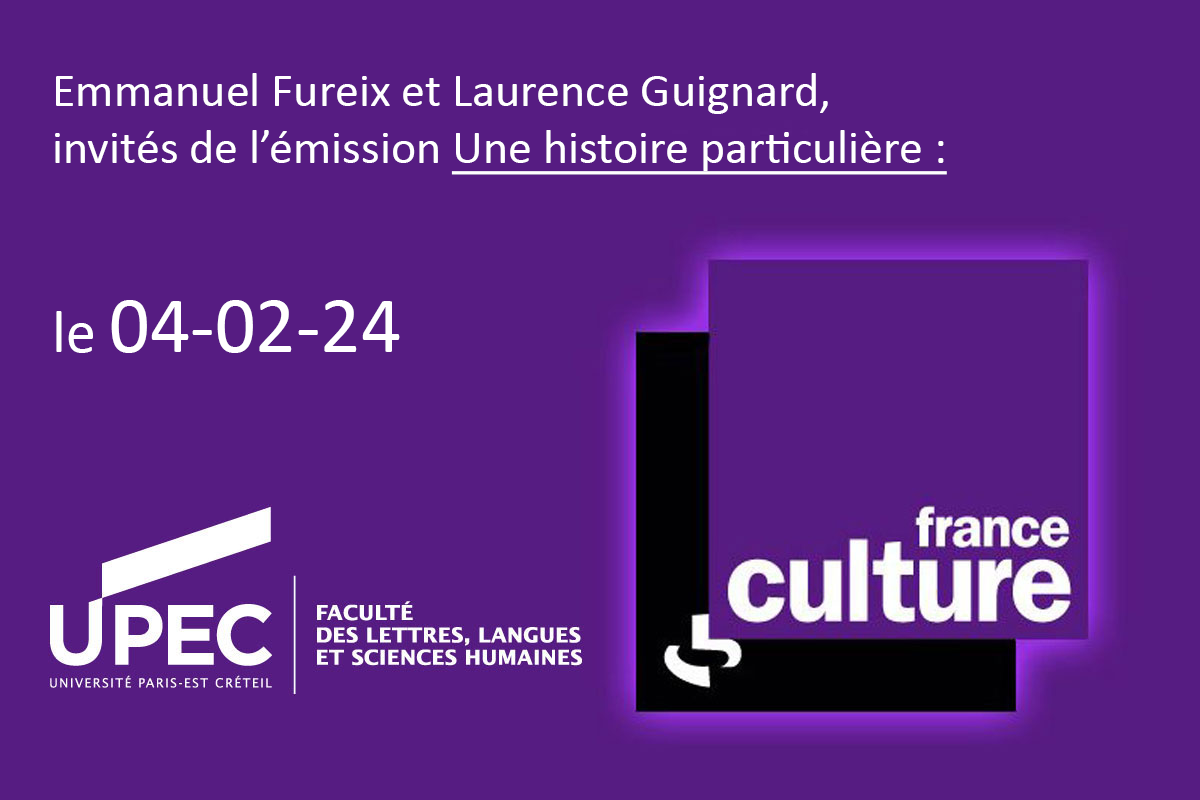 emmanuel fureix et laurence guignard france culture 04/02